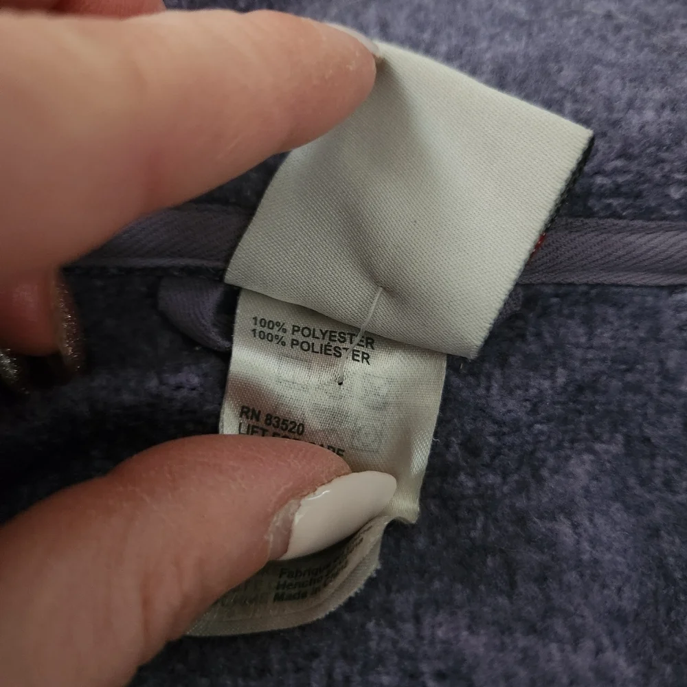 Avalanche Full Zip‎ Knit Sweater-Jacket Purple Women's Size Small